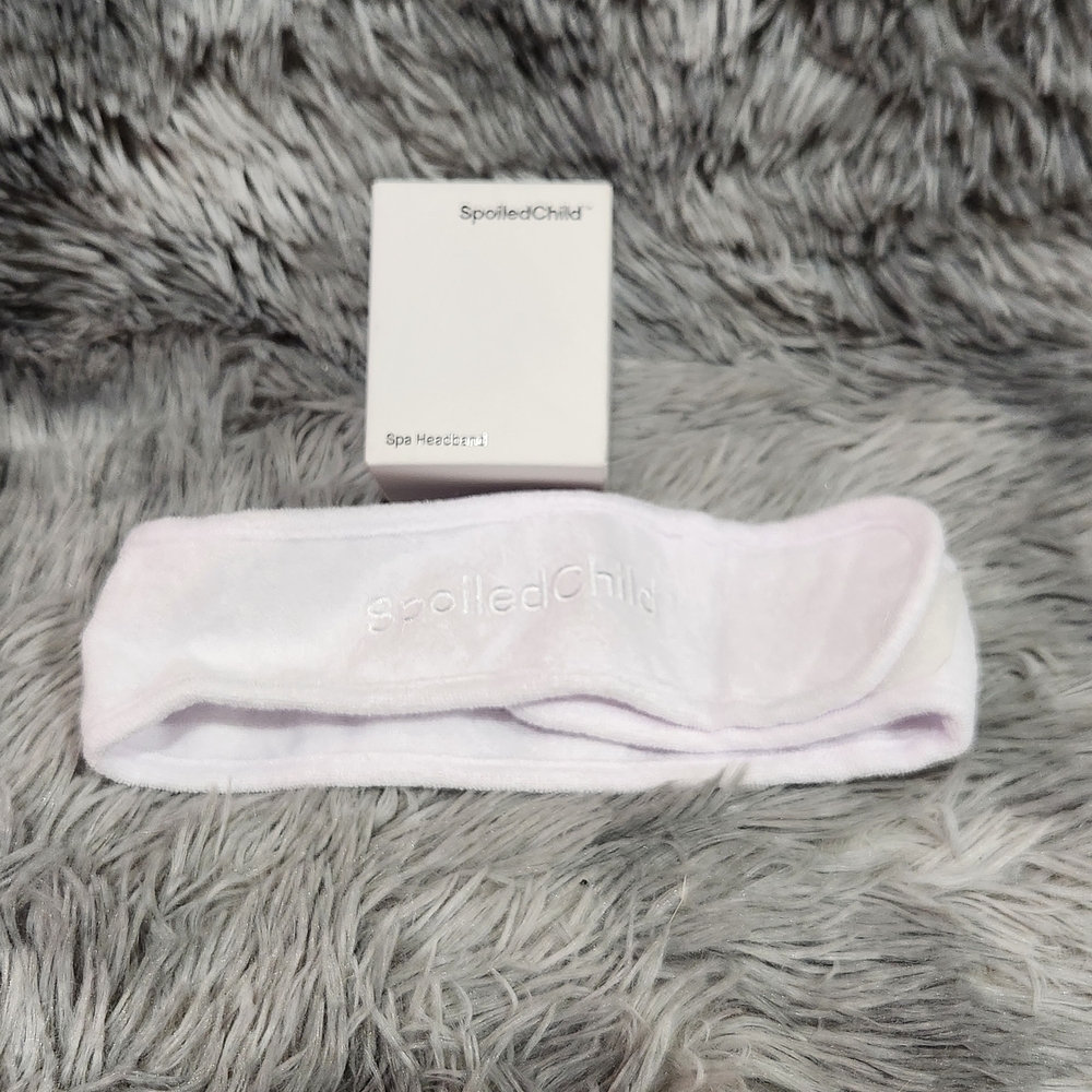 SpoiledChild White Spa Headband
